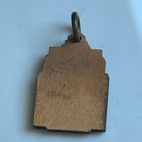 Vintage bronze tone N.W.M.B.A. Band pendant/medal/charm - Picture 2 of 2
